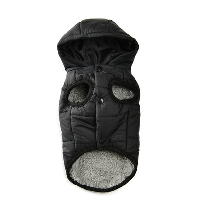 SnuggleTail™ Anti-Anxiety Warm Fleece Jacket for Dogs & Cats
