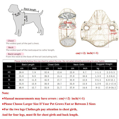 SnuggleTail™ Anti-Anxiety Warm Fleece Jacket for Dogs & Cats