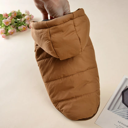 SnuggleTail™ Anti-Anxiety Warm Fleece Jacket for Dogs & Cats